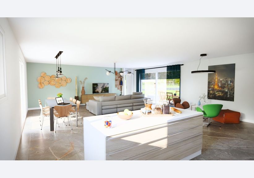 Image du modèle de maison 36067B-24_5 - Vue intérieure