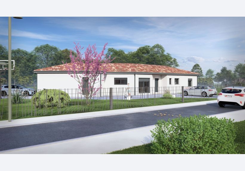 Image du modèle de maison 36057A-24_1 - Vue extérieure
