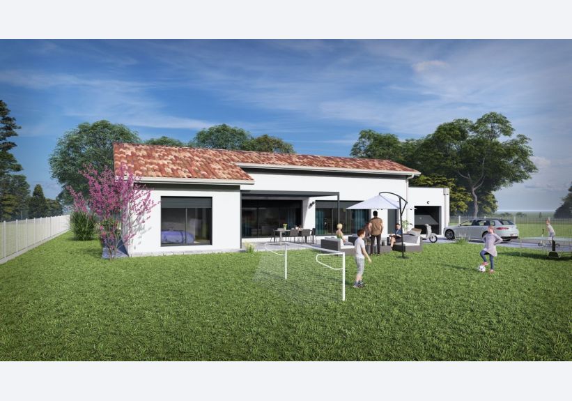 Image du modèle de maison 36056C-24_2 - Vue extérieure