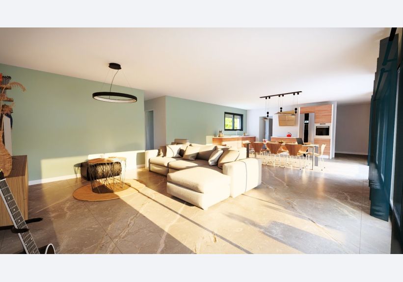 Image du modèle de maison 36056C-24_5 - Vue intérieure
