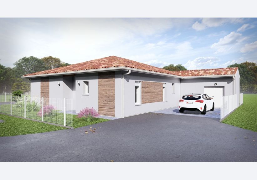 Image du modèle de maison 37005-25_2 - Vue extérieure