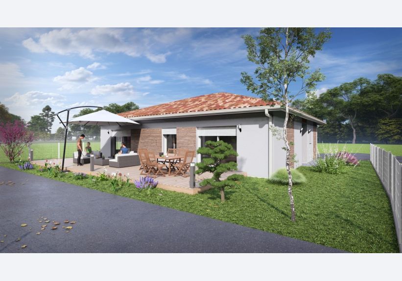 Image du modèle de maison 37005-25_3 - Vue extérieure