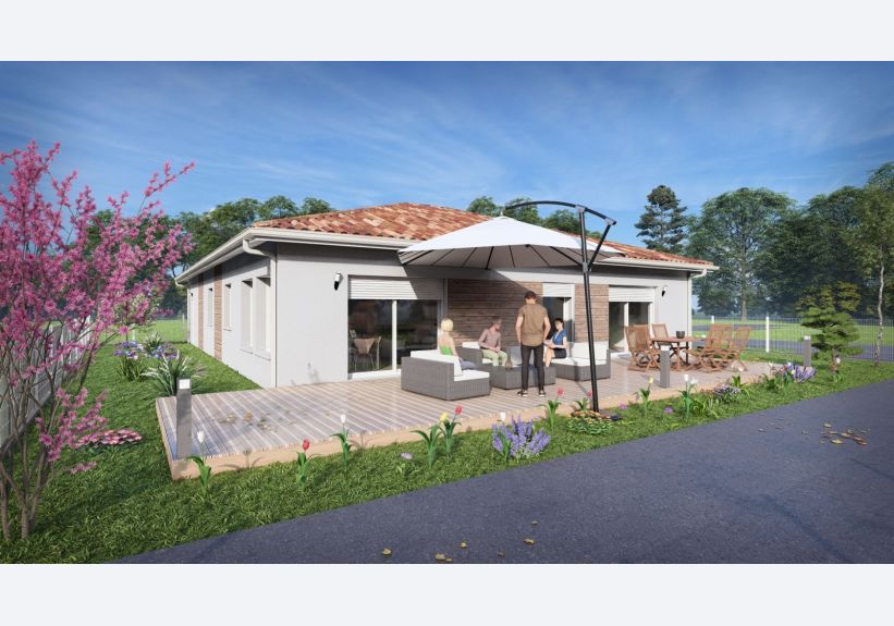 Image du modèle de maison 37005-25_4 - Vue extérieure