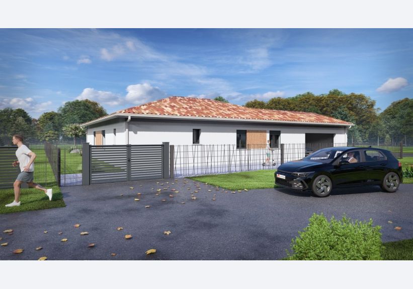 Image du modèle de maison 36058B-24_1 - Vue extérieure