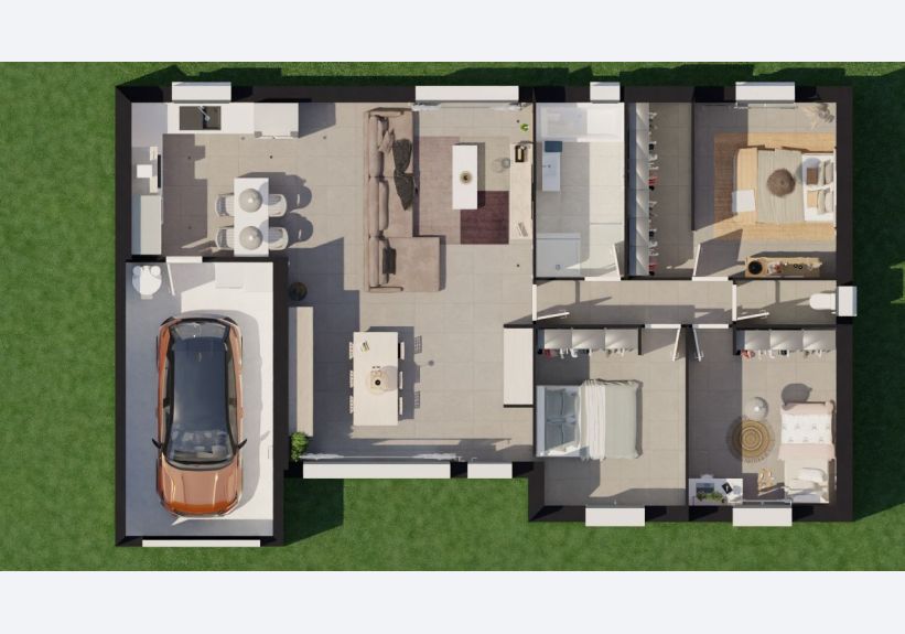 Image du modèle de maison Bruyere dessus