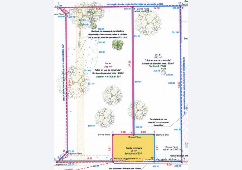 Image du modèle de maison Plan division