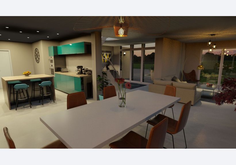 Image du modèle de maison HIBISCUS 5 - 208 - INT