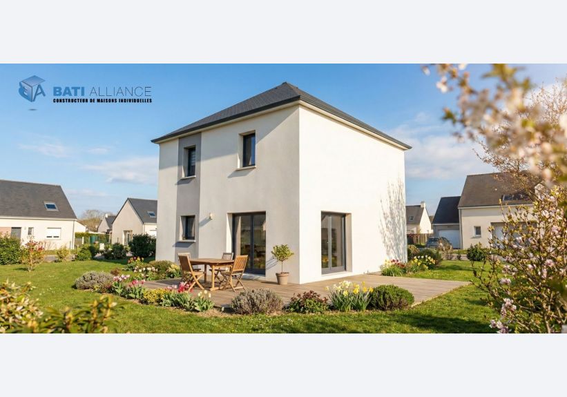 Image du modèle de maison MET44 - 2 Vue Arr
