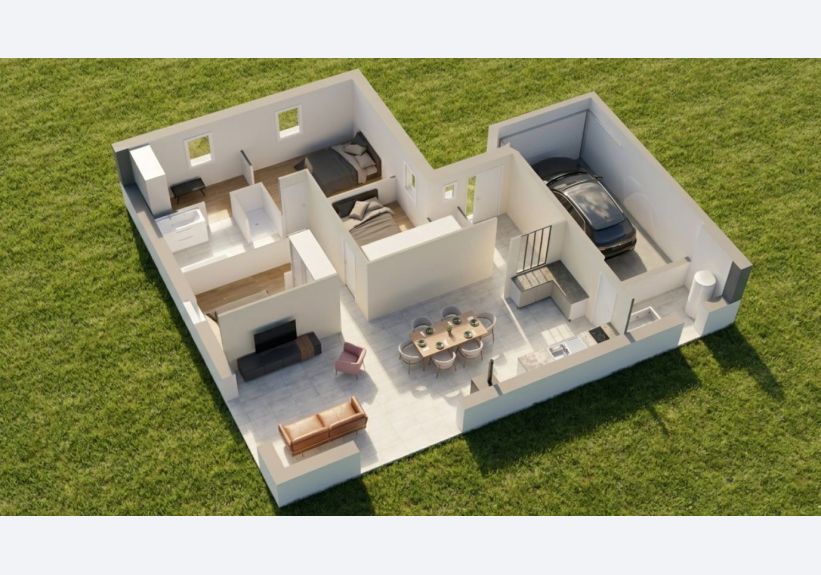 Image du modèle de maison MPP14 - Vue3int