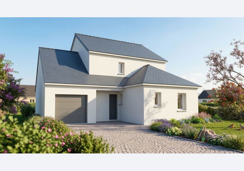 Image du modèle de maison MET09 Vue1Avt