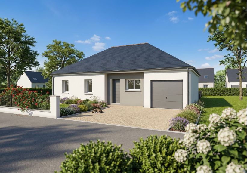 Image du modèle de maison MPP37 - Vue1avt