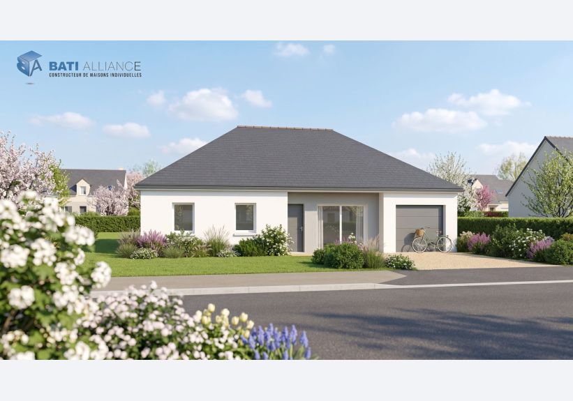 Image du modèle de maison MPP50 - 1 Vue avt
