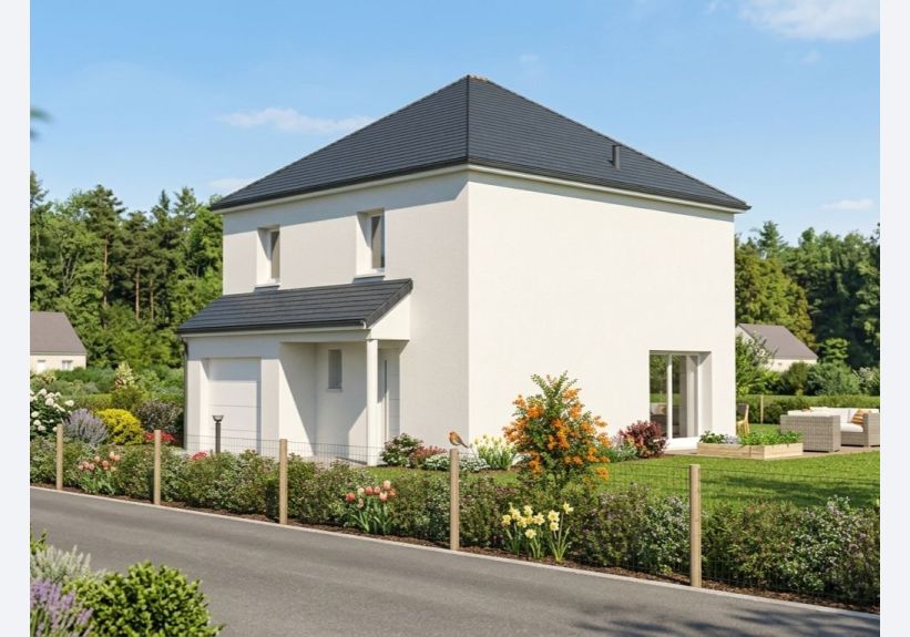 Image du modèle de maison MET43 Vue1Avt