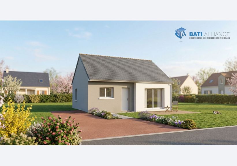 Image du modèle de maison MPP54 Vue2AvtG