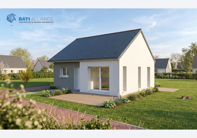 Image du modèle de maison MPP54 Vue1AvtD