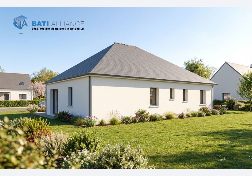 Image du modèle de maison MPP53 Vue2arrière