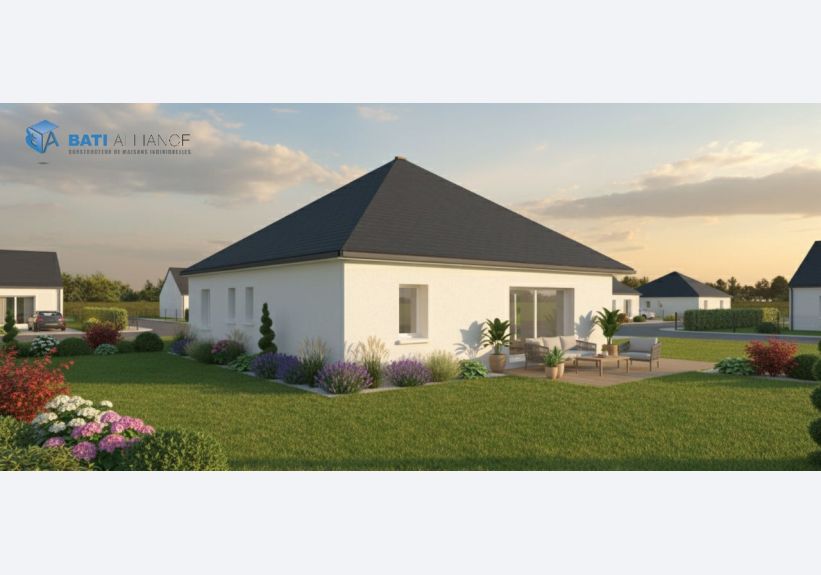 Image du modèle de maison MPP52 Vue2Arr