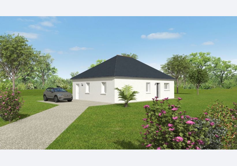 Image du modèle de maison MPP43 Vue1 Avt