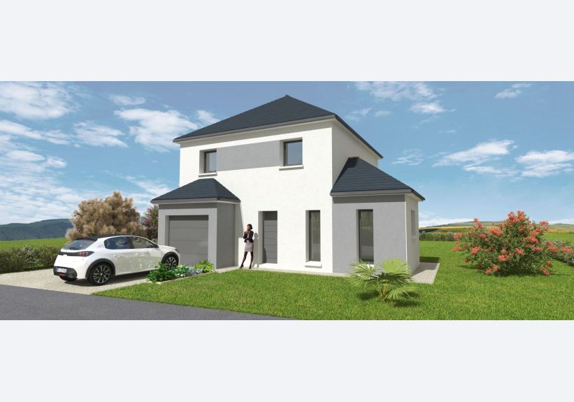 Image du modèle de maison MET33 Vue1Avt