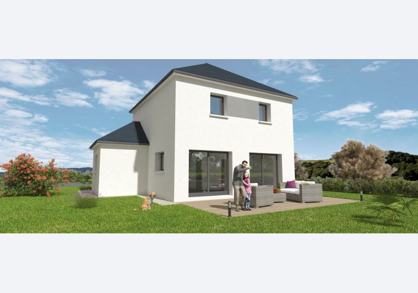 Image du modèle de maison MET33 Vue2Arr
