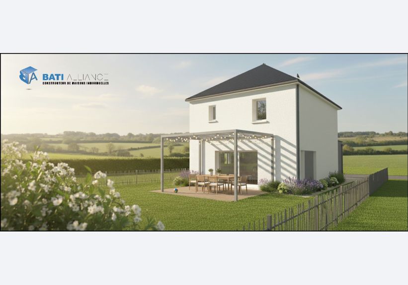 Image du modèle de maison MET31 Vue2Arr
