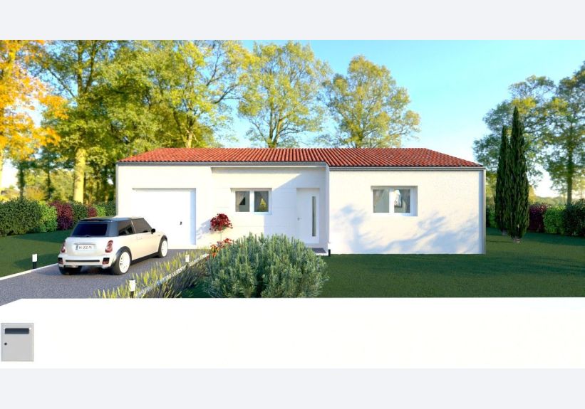 Image du modèle de maison VUE FACADE AVANT 2