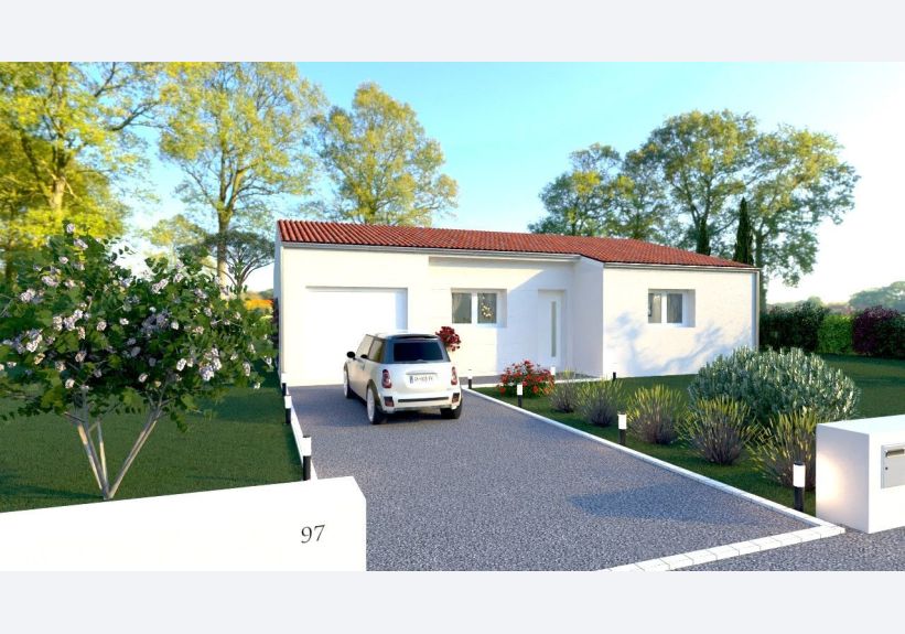 Image du modèle de maison VUE FACADE AVANT 3