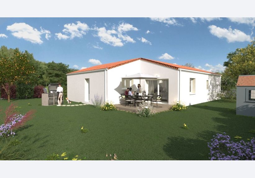 Image du modèle de maison FACADE ARRIERE