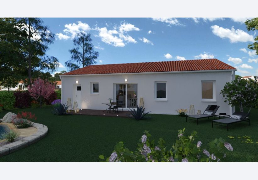 Image du modèle de maison FACADE ARRIERE