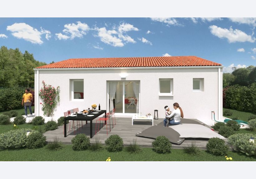 Image du modèle de maison FACADE ARRIERE