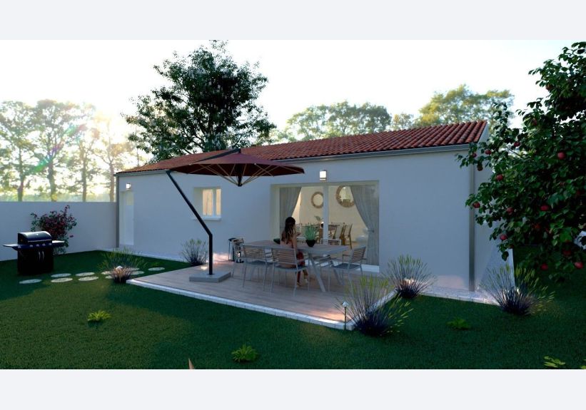 Image du modèle de maison FACADE ARRIERE