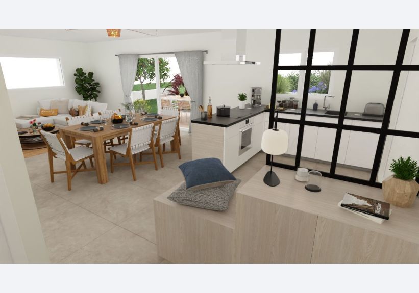 Image du modèle de maison VUE CUISINE SEJOUR