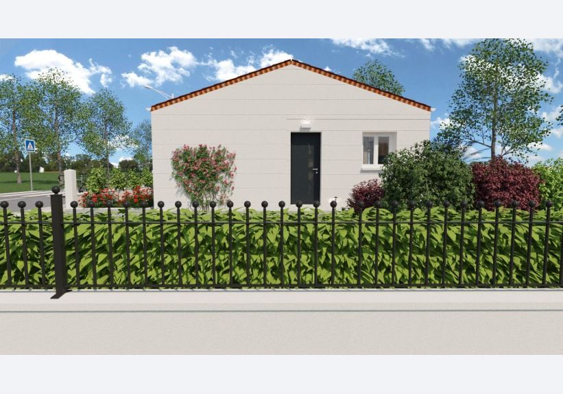 Image du modèle de maison FACADE ENTREE