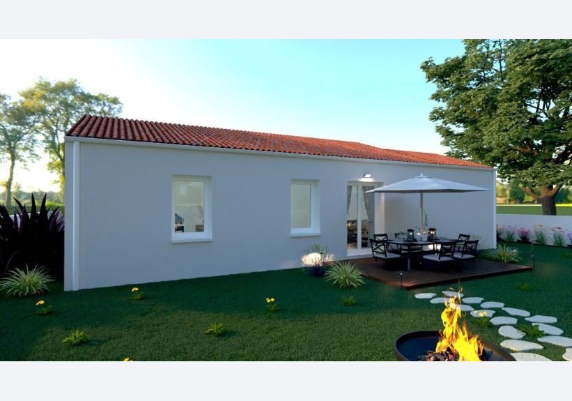 Image du modèle de maison VUE ARRIERE