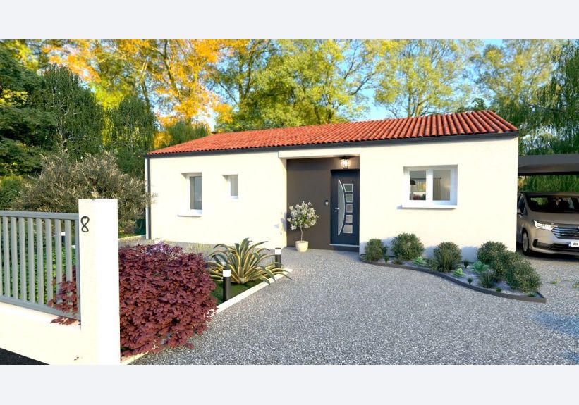 Image du modèle de maison FACADE AVANT