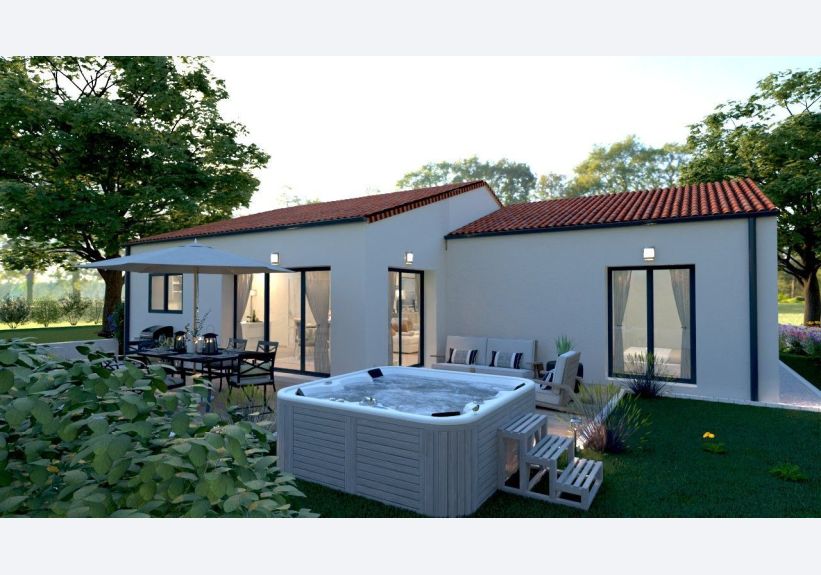 Image du modèle de maison FACADE ARRIERE