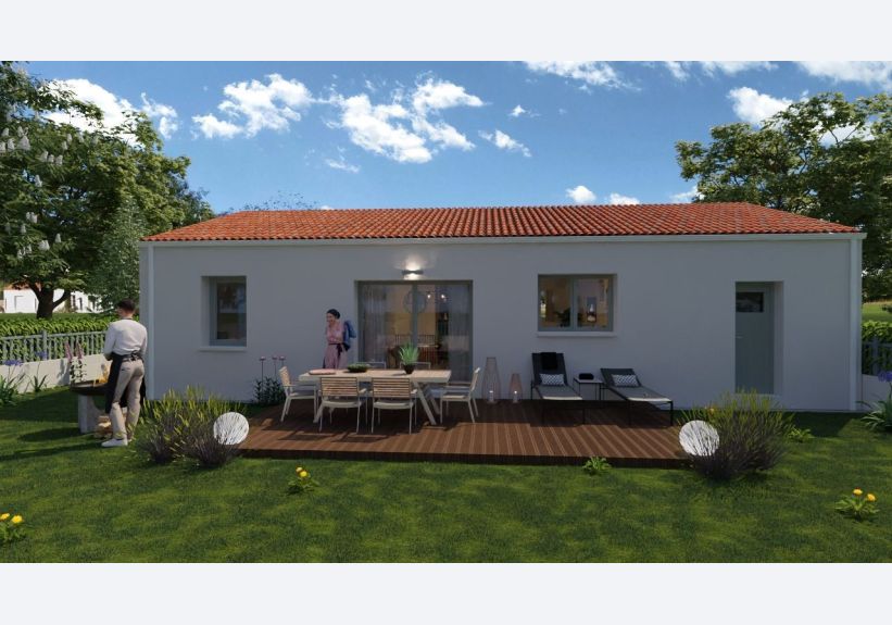 Image du modèle de maison FACADE ARRIERE