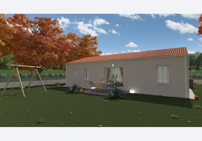 Image du modèle de maison FACADE ARRIERE JOUR