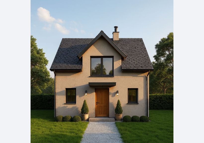 Image du modèle de maison façade avant alea