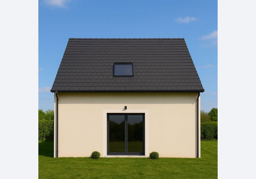 Image du modèle de maison Façade arriere Lumira