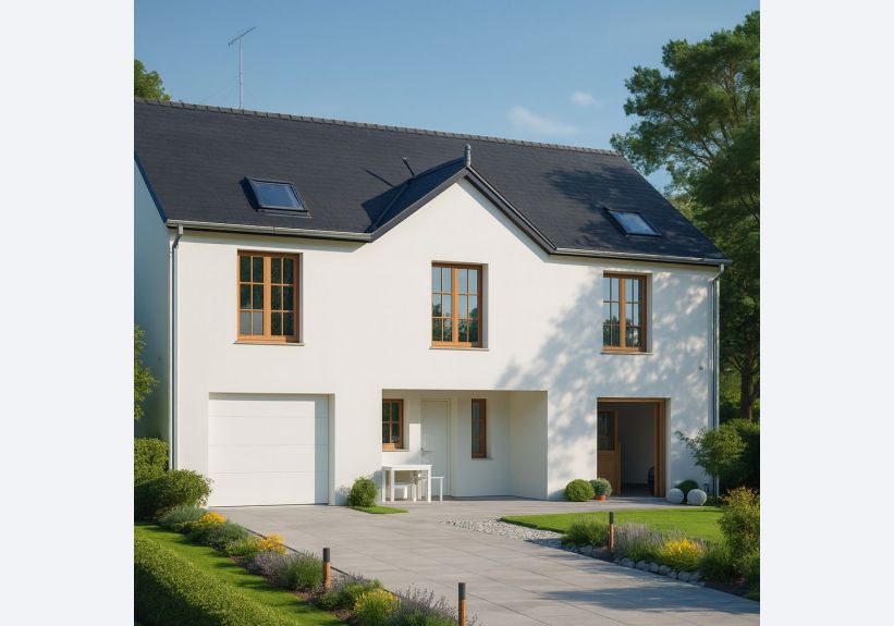 Image du modèle de maison Façade avant Névia