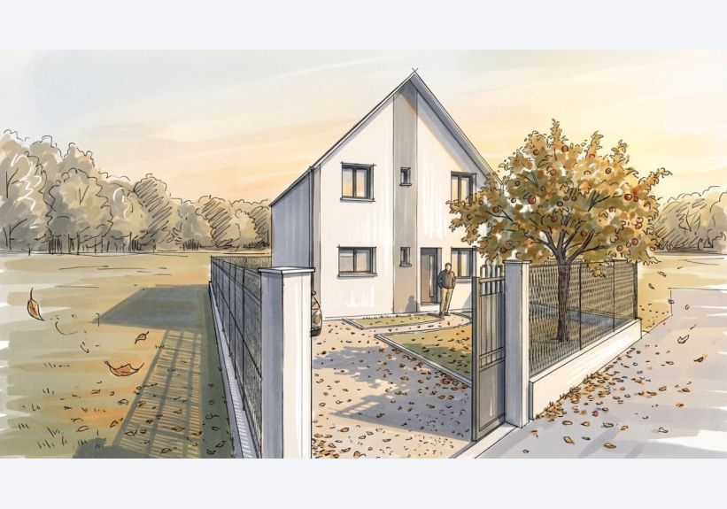Image du modèle de maison facade av condensia