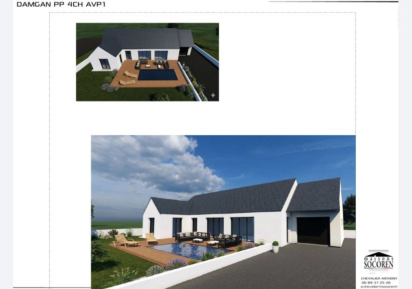 Image du modèle de maison 3d