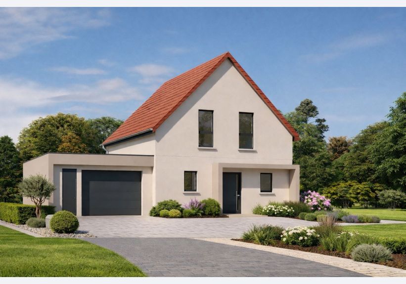 Image du modèle de maison BOLIS & MATZ_VUE 4 tuiles rouge
