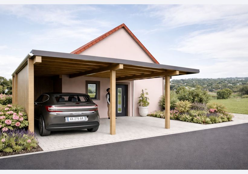 Image du modèle de maison RAKOTOARIVELO_VUE 3_tuiles rouge menuiseries anthracite