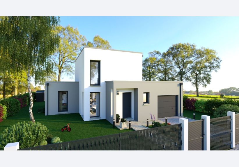Image du modèle de maison ALICIA extérieur avant 1