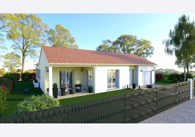 Image du modèle de maison KATIA extérieur avant 1