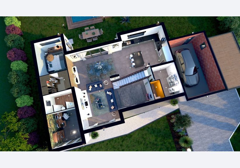 Image du modèle de maison SEATTLE AXO RDC