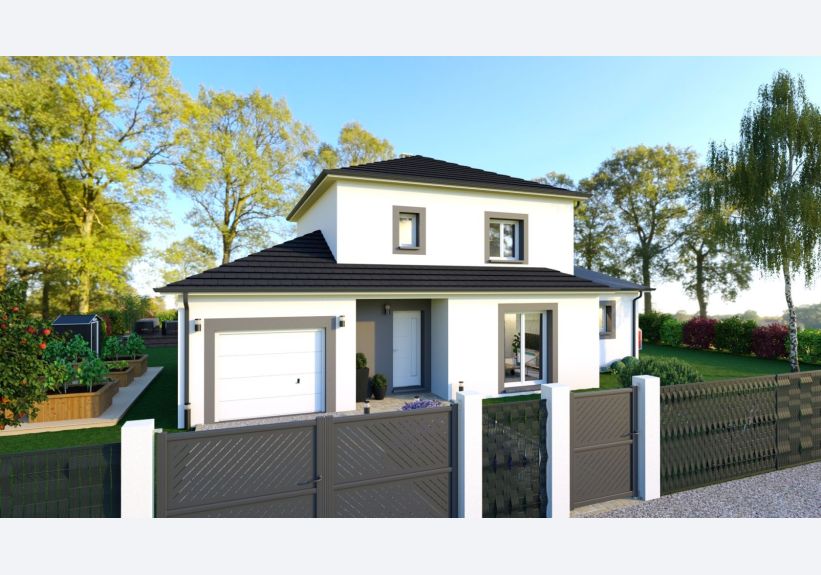 Image du modèle de maison CLEA extérieur avant 1