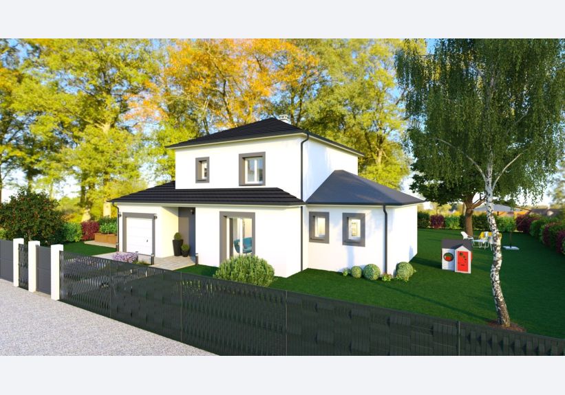 Image du modèle de maison CLEA extérieur avant 2